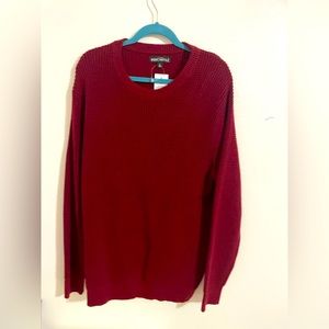 J-Crew Men’s Sweater - Red L